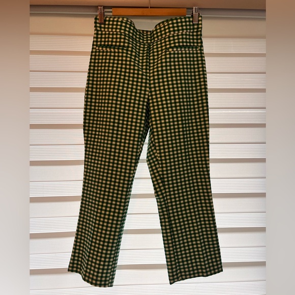 💚60’s style high waisted crop plaid pants💚 - Picture 6 of 8